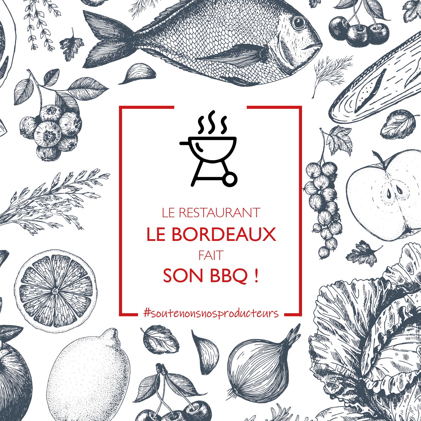 Le restaurant Le Bordeaux fait son BBQ!
