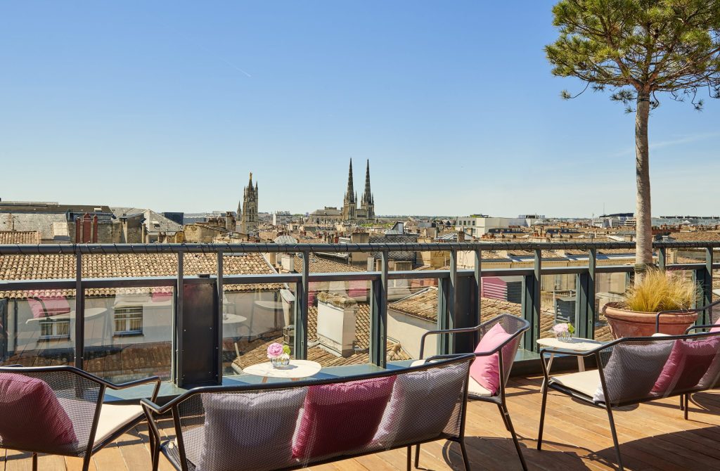 intercontinental hotel bordeaux rooftop bar