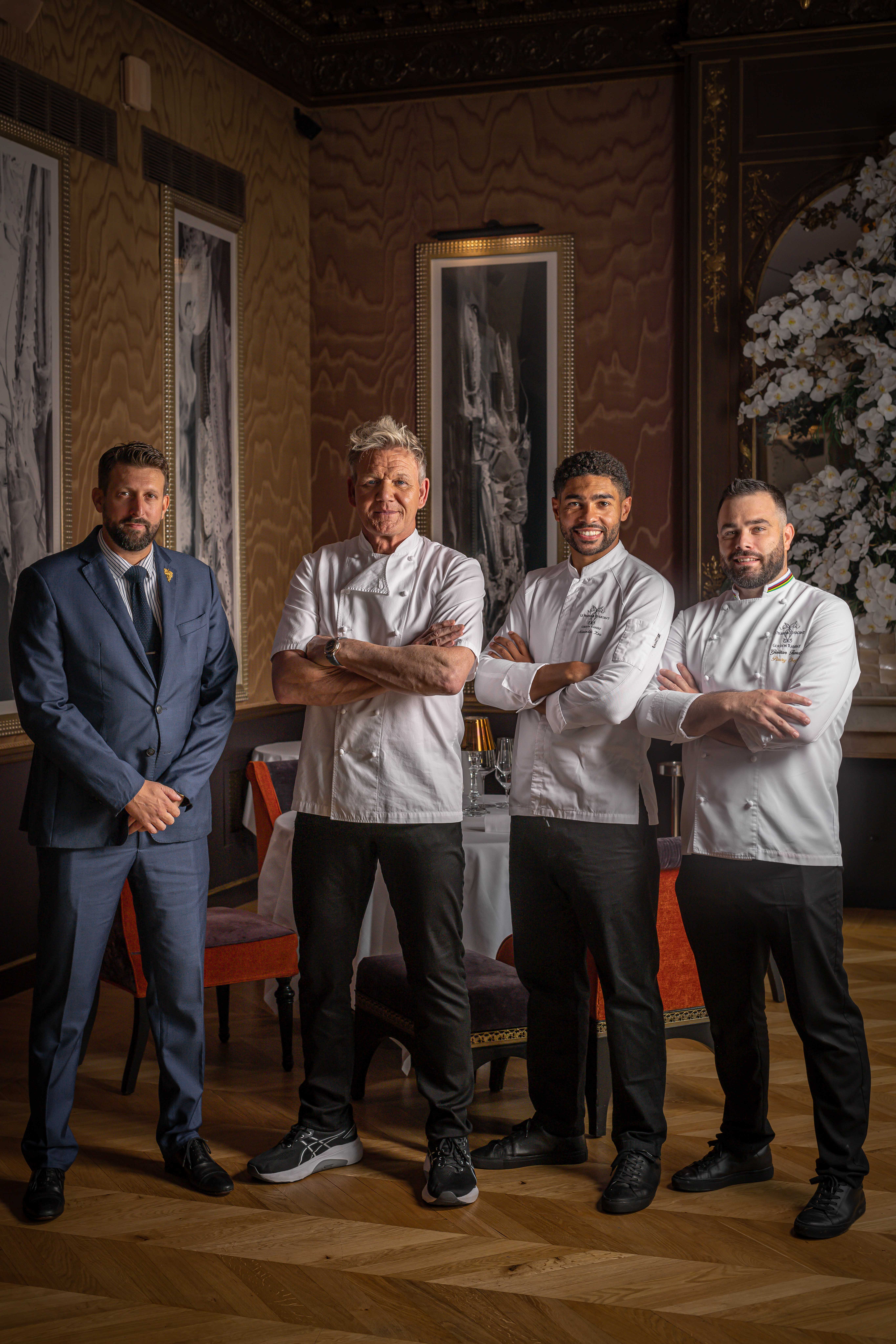 10 ans du Pressoir d'Argent Gordon Ramsay**